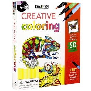 SpiceBox Children's Activity Kits for Kids Creative Coloring NWT